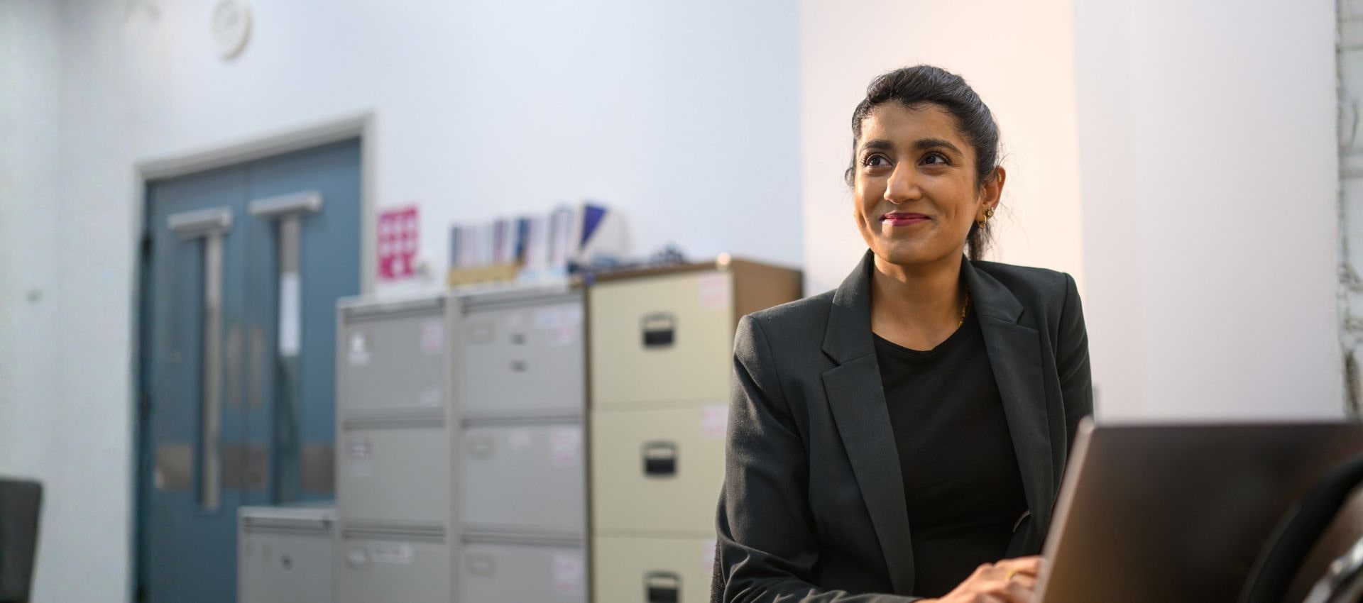 Digital Manager smiling