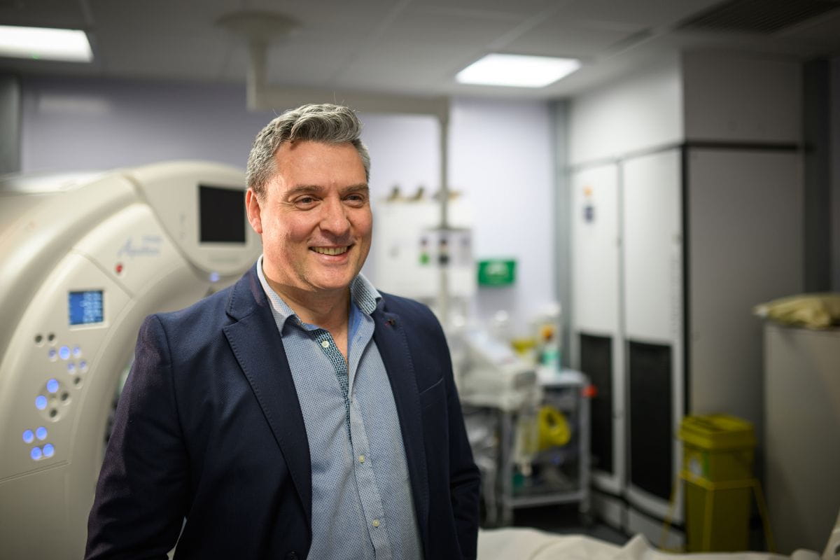 Consultant smiling